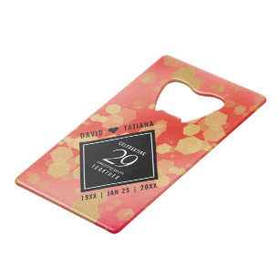 Élégant 29e anniversaire du Mariage Garnet