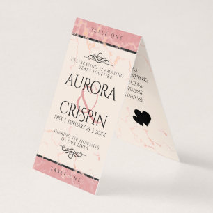 Élégant 37e anniversaire du Mariage Alabaster