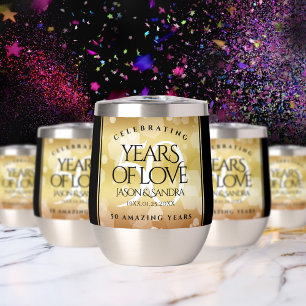Élégant 50e anniversaire de Mariage d'or
