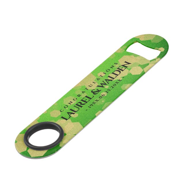 Élégant 66ème anniversaire de Mariage Titanite (Devant angulaire)