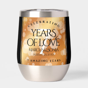 Élégant 7ème anniversaire de Mariage de cuivre