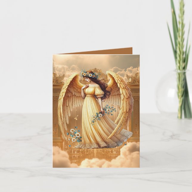 Elegant Angel ajoutez votre message  (Devant)
