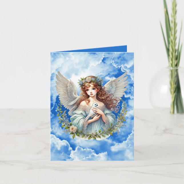 Elegant Angel ajoutez votre propre message  (Devant)