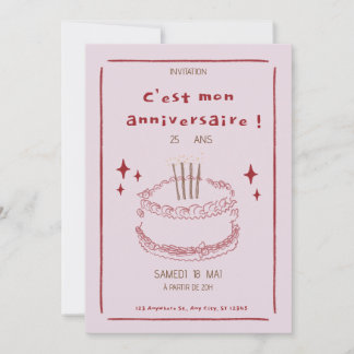 Elegant Anniversary Invitation Design