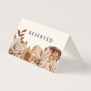 Elégant Aquarelle Automne Ecru Mariage Réservé