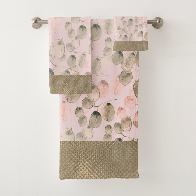 Elégant aquarelle Feuilles botaniques (En situation)