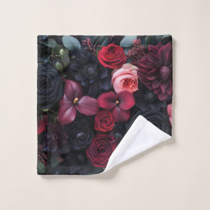 Élégant arrangement floral foncé avec Roses
