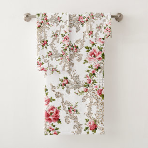 Élégant Arrière - plan Floral-Blanc de Rococo