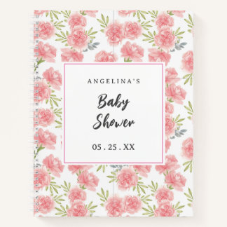 Elégant Baby shower Liste cadeaux Carnet