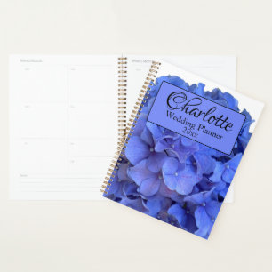 Elégant bleu perwinkle hydrangée florale
