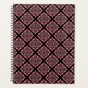 Elégant Boho Chic motif floral géométrique