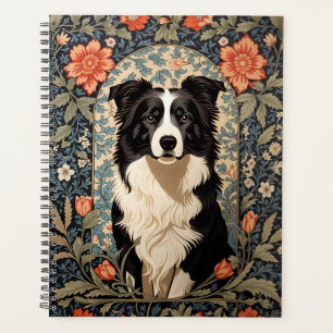 Elégant Bordure Collie William Morris Inspiré