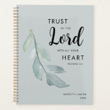 Élégant Botanique Sage Green Christian