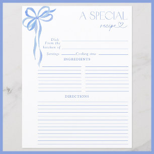 Elégant Bow Blue Fête des mariées d'aquarelle Rece