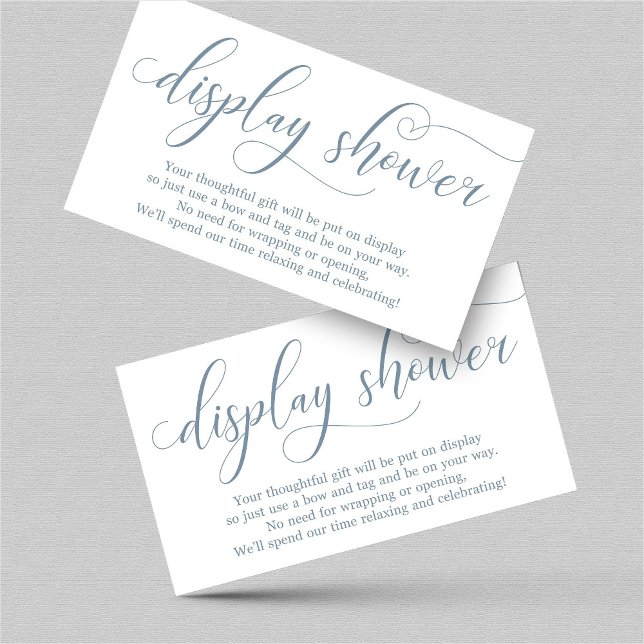 Élégant bracelet d'affichage bleu pour invitation (Créateur téléchargé)