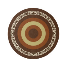 Elegant brown white and beige  abstract pattern