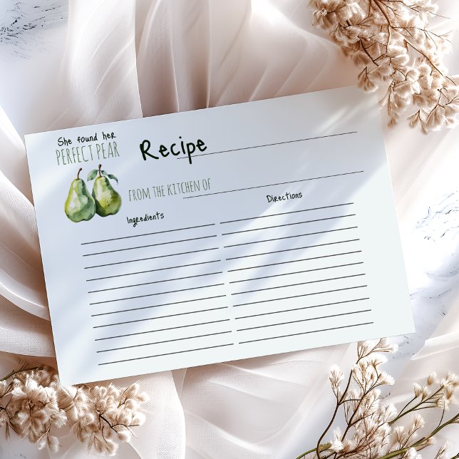 Elégant Brunch Parfait Fête des mariées de poires  (Créateur téléchargé)