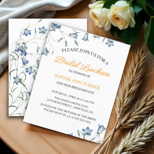Élégant budget floral déjeuner nuptial Invitation