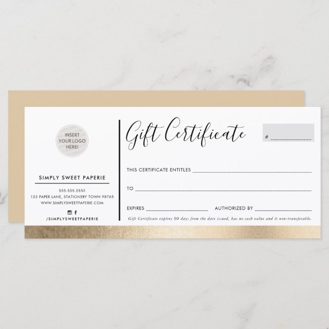 ELEGANT BUSINESS moderne chic noir faux or (Devant / Derrière)