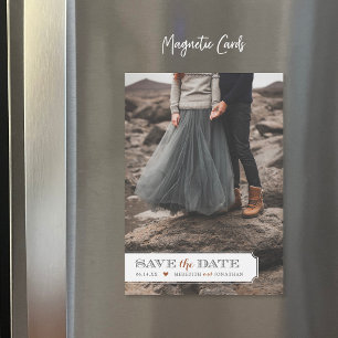 Elégant cadre photo superposition Enregistrer la d