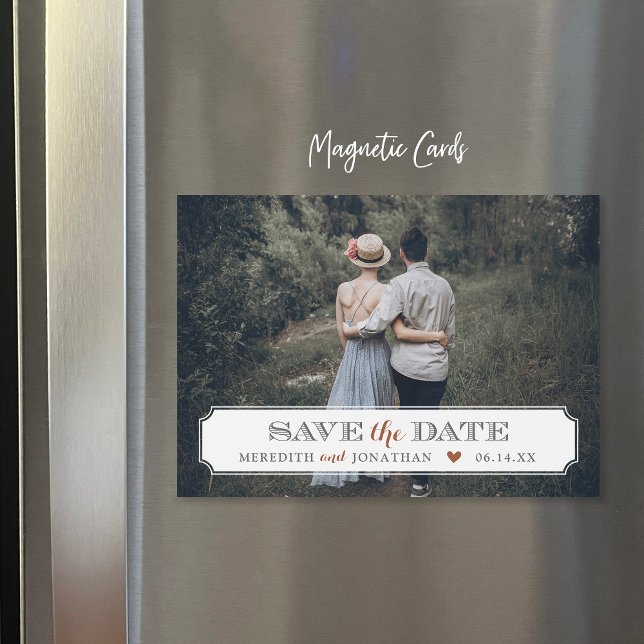 Elégant cadre photo superposition Enregistrer la d (Créateur téléchargé)