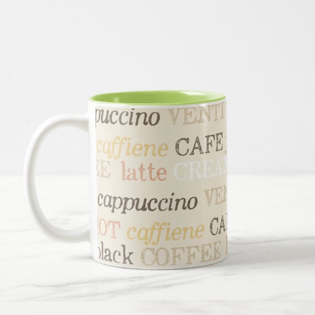 Elégant café Bistro Mug (Gauche)