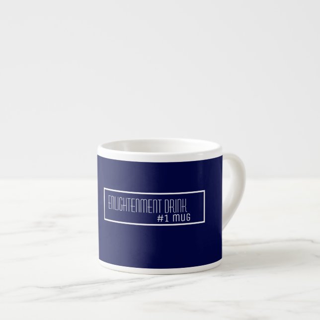 Élégant café Espresso Lumière Boire Mug #1 (Devant droit)