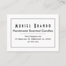 Elegant Candle Company V3 Carte de visite