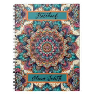 Élégant Carnet photo spirale Mandala