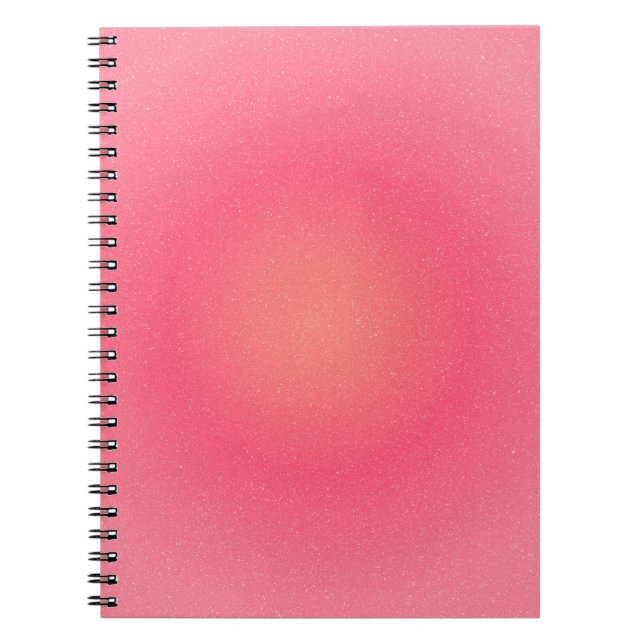 Élégant Carnet spiral rose (Devant)