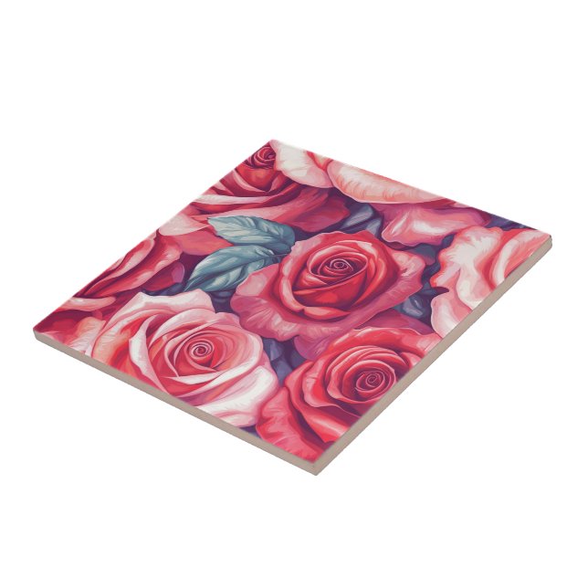 Elégant Carreaux Rose En Céramique Pour Espace Cui (Côté)