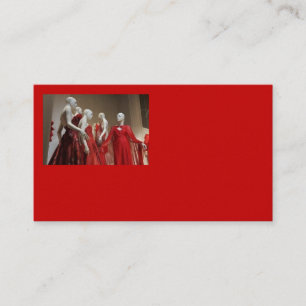 Élégant Carte de visite de mode