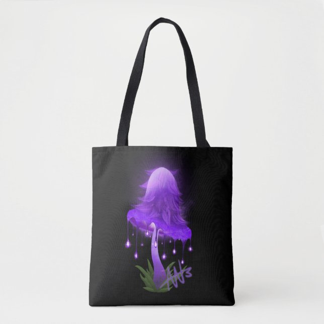 Elégant Casquette Enky brillant violet Sac fourre- (Devant)