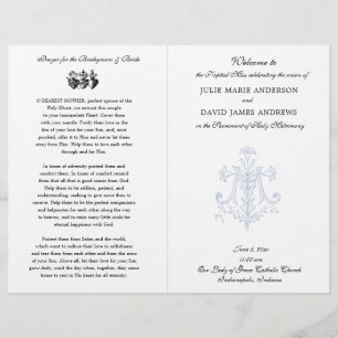 Élégant catholique Messe latine Mariage Marian Pro