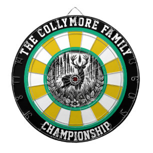 Elégant cerf forestier avec cible