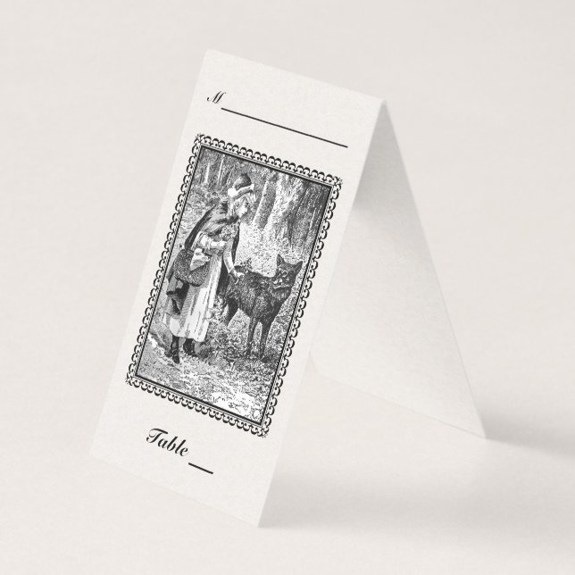 Elégant chapeau équitation Wolf noir blanc cadre d (Front)