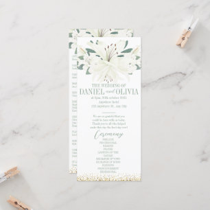 Élégant Charme Vert Fleur sauvage Programmes de ma