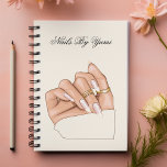 Elégant Chic Nail Salon Professionnel Rendez-vous<br><div class="desc">Un élégant planificateur de rendez-vous pour un salon d'ongles,  avec un design élégant pour organiser les rendez-vous et les services clients. Avec une palette de couleurs et une typographie sophistiquées,  il allie fonctionnalité et look professionnel et haut de gamme. Parfait pour gérer les programmes avec style.</div>