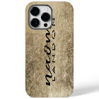 Elégant chic or moderne carré minimaliste noir