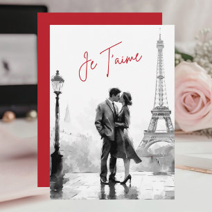 Elégant Chic Paris Bonne Carte Anniversaire