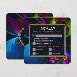 Élégant Classique Moderne Motif Floral #902 Mariag