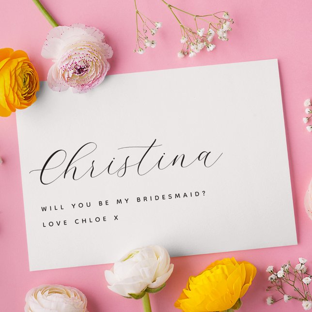 Élégant Classique Simple Serez-Vous À Moi ? (Créateur téléchargé)