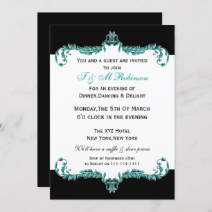 Elegant Classy Corporate Party Invitation