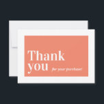 ÉLÉGANT COMMANDE INSÉRER l'entreprise merci orange<br><div class="desc">par kat massard >>> WWW.SIMPLYSWEETPAPERIE.COM<<< Envoyer et message de MERCI spécial supplémentaire avec style et pizzazz pour vos clients. Ajoutez votre logo sur le dos et avez même écrit une note personnelle - excellent service à la clientèle professionnel qui les maintiendra revenir! CONSEIL 1. Pour redimensionner / repositionner les images,...</div>