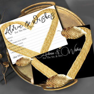 Elégant Conseil Mariage Minimal Voeux Cartes