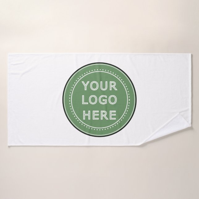Élégant, contemporain, poli et personnalisable. (Serviette de bain)