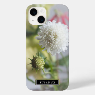 Élégant coque iphone de fleurs joyeuses