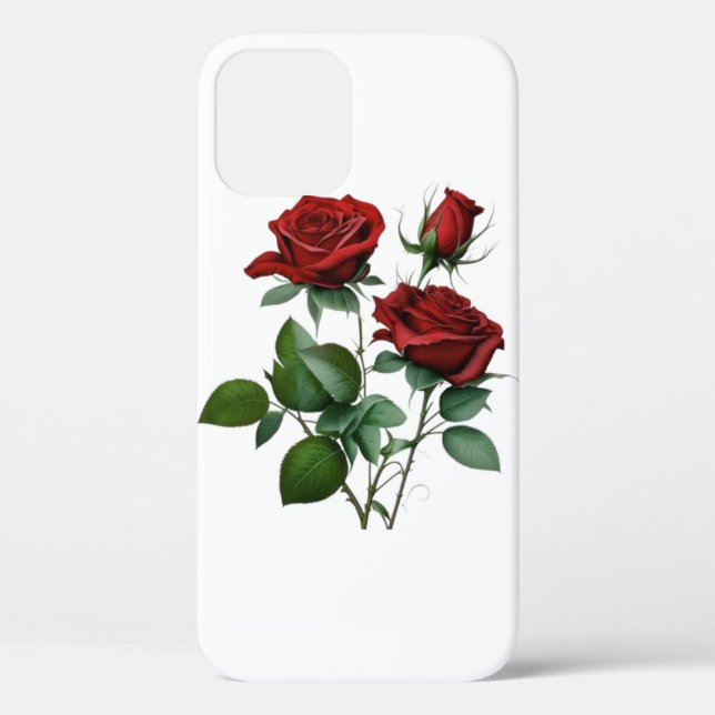 Élégant coque iphone floral (Verso)