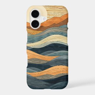 Élégant coque iphone Waves