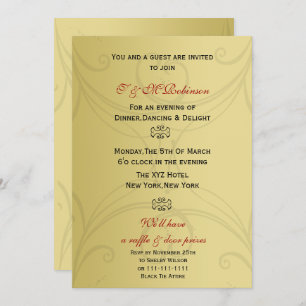 Elégant Corporate Party Invitation